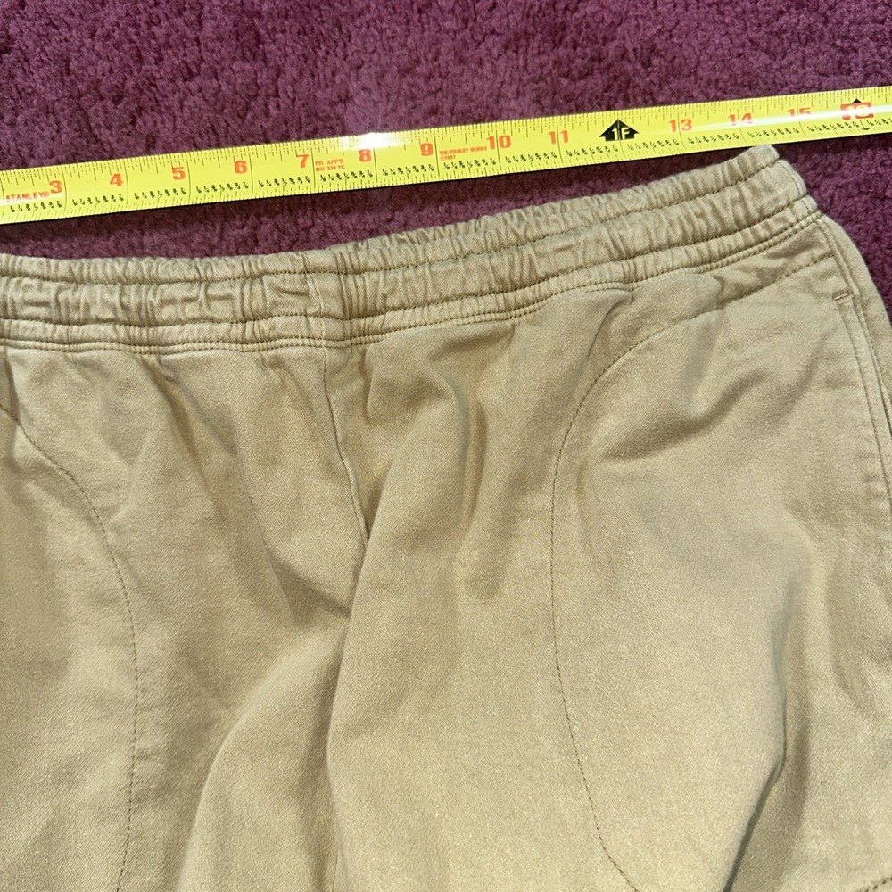 Rag & Bone Joggers Men's Large Sweatpants  Drawstring Cotton Khaki Tan - Picture 7 of 9